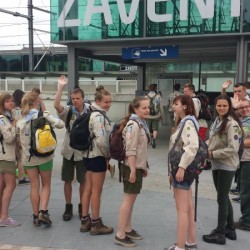 vertrek  14 - Scouts en Gidsen Zaventem 