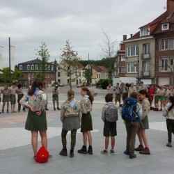 vertrek  4 - Scouts en Gidsen Zaventem 