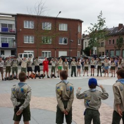 vertrek  8 - Scouts en Gidsen Zaventem 