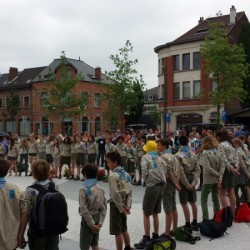 vertrek  9 - Scouts en Gidsen Zaventem 