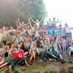 Groepsfoto - Scouts en Gidsen Zaventem 